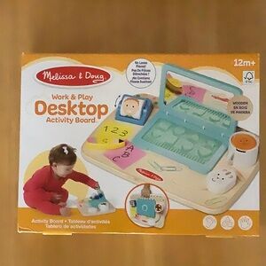 Melissa & Doug Colorful Desktop Activity Board